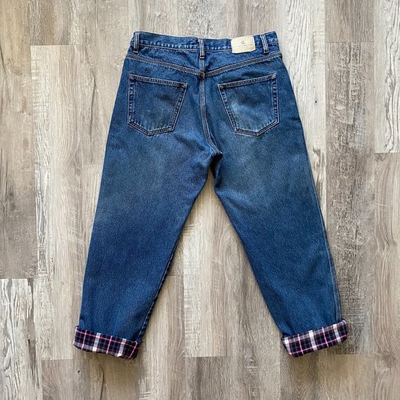 📦SOLD📦 Vintage Broke in Lanesboro Fully Lined Flannel Jeans - Picture 10 of 12
